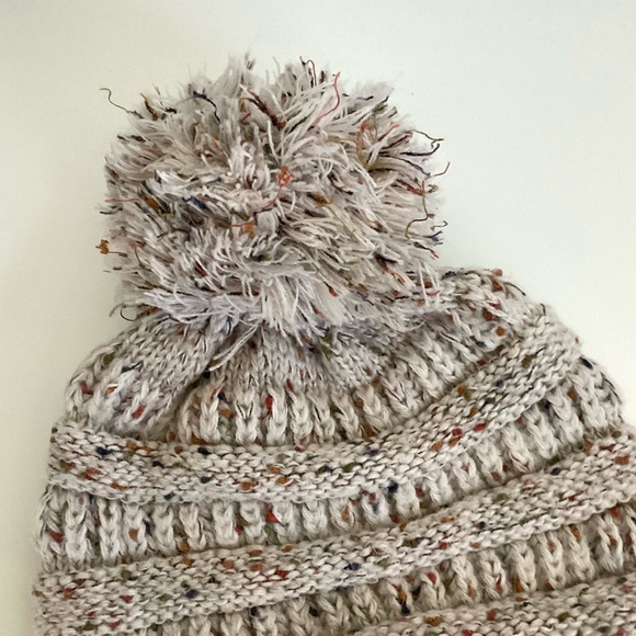 \C.C\ Pom Pom Beanie - Picture 4 of 9